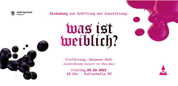 Was ist weiblich - Einladung